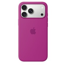 iPhone 18 Pro Max Silikon Case mit MagSafe - Magenta