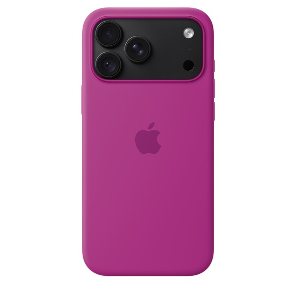 iPhone 18 Pro Max Silikon Case mit MagSafe - Magenta