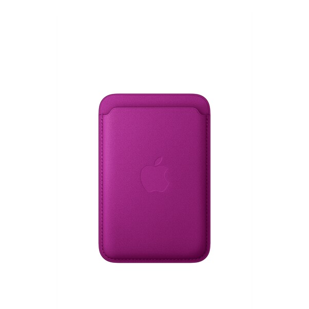 iPhone Feingewebe Wallet mit MagSafe – Magenta