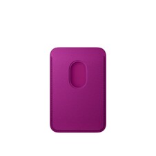 iPhone Feingewebe Wallet mit MagSafe – Magenta