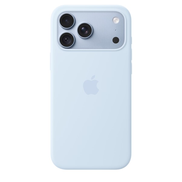Sie sehen das Produktbild 01 von iPhone 18 Pro Max Silikon Case mit MagSafe - Klarblau iPhone 18 Pro Max Silikon Case mit MagSafe - Klarblau