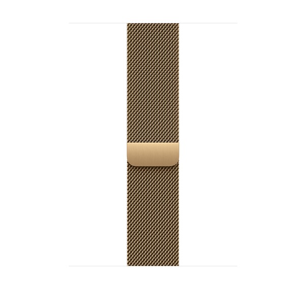 46 mm Milanaise Armband Brillantgold – S/M