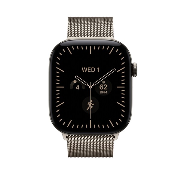 46 mm Milanaise Armband Natur – S/M