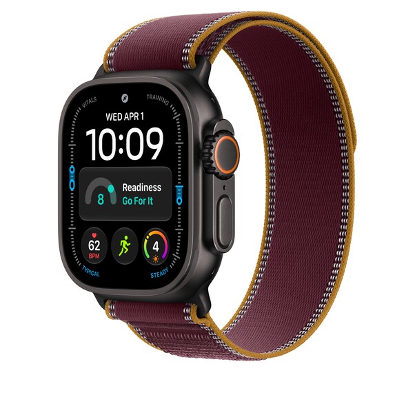 49 mm Trail Loop Burgunder - S/M - Titan Schwarz