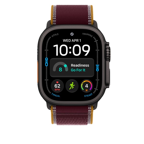 49 mm Trail Loop Burgunder - S/M - Titan Schwarz