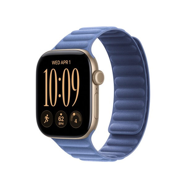 42 mm Armband mit Magnetverschluss Hyazinthenblau - M/L