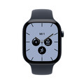 Apple Watch Series 12 GPS + Cellular, 46 mm Keramikgehäuse Nachtblau, Sportarmband Navyblau – S/M