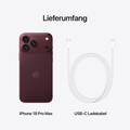 iPhone 18 Pro Max 256 GB Burgunder