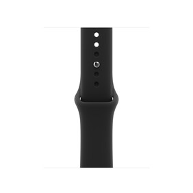 42 mm Sportarmband Schwarz – S/M