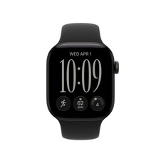 42 mm Sportarmband Schwarz – S/M