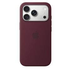 Sie sehen das Produktbild 03 von iPhone 18 Pro Silikon Case mit MagSafe - Burgunder iPhone 18 Pro Silikon Case mit MagSafe - Burgunder