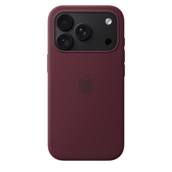 Sie sehen das Produktbild 04 von iPhone 18 Pro Silikon Case mit MagSafe - Burgunder iPhone 18 Pro Silikon Case mit MagSafe - Burgunder