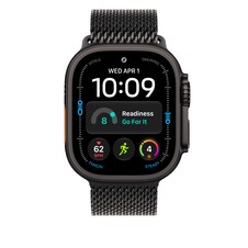 Sie sehen das Produktbild 03 von 49 mm Milanaise Armband Titan Schwarz – S 49 mm Milanaise Armband Titan Schwarz – S