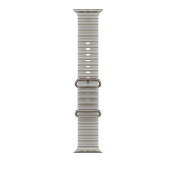 Sie sehen das Produktbild 01 von 49 mm Ocean Armband Halbtransparentes Grau - Titan Natur 49 mm Ocean Armband Halbtransparentes Grau - Titan Natur