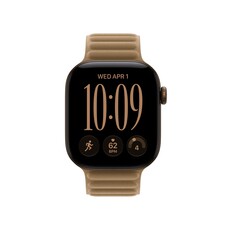 42 mm Armband mit Magnetverschluss Kamelbraun - M/L