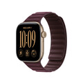 Sie sehen das Produktbild 02 von 42 mm Armband mit Magnetverschluss Burgunder - S/M 42 mm Armband mit Magnetverschluss Burgunder - S/M