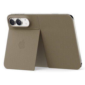iPhone Duo Folio mit Standfuß - Taupe