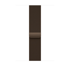 46 mm Milanaise Armband Dunkelbronze – M/L
