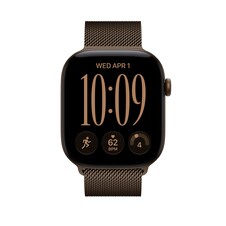Sie sehen das Produktbild 03 von 46 mm Milanaise Armband Dunkelbronze – M/L 46 mm Milanaise Armband Dunkelbronze – M/L