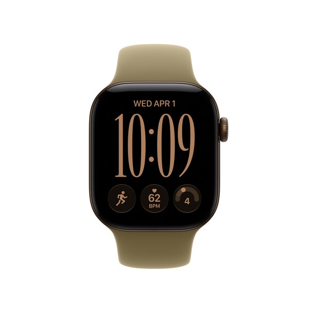 Sie sehen das Produktbild 03 von 42 mm Sportarmband Oliv - M/L 42 mm Sportarmband Oliv - M/L
