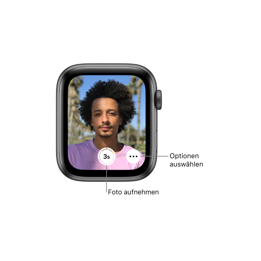 iPhone Kamera mit der Apple Watch bedienen